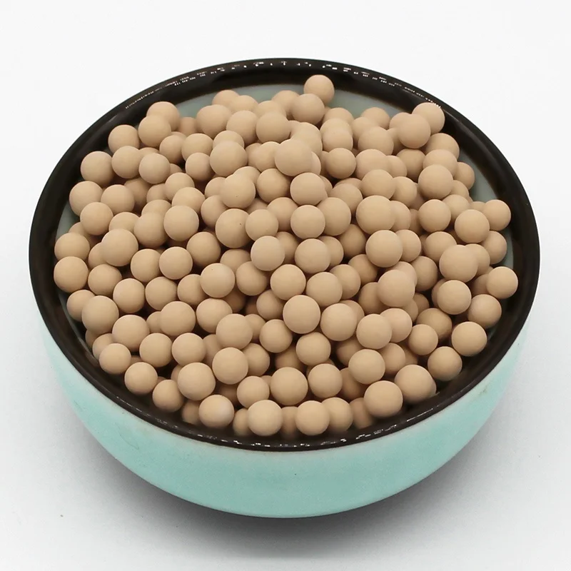 good quality 99.99% concentration 13x apg molecular sieve zeolite balls for air separation to co-absorb CO2 and H2O