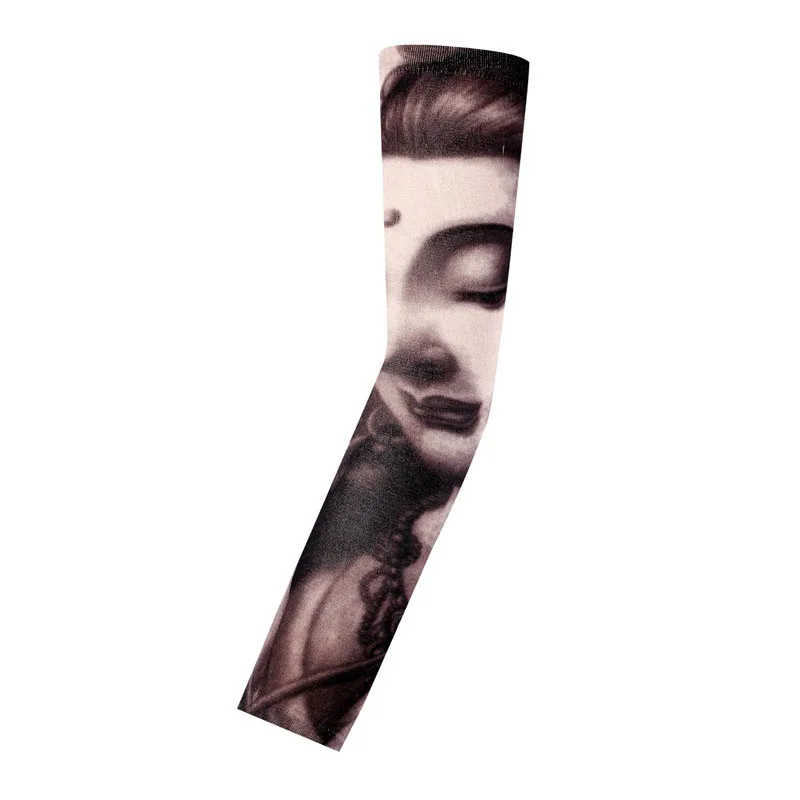 New Arm Sleeves Sunscreen Sleeves Body Tattoo Cooling Sport Cycling sleeve for motorcycle riders