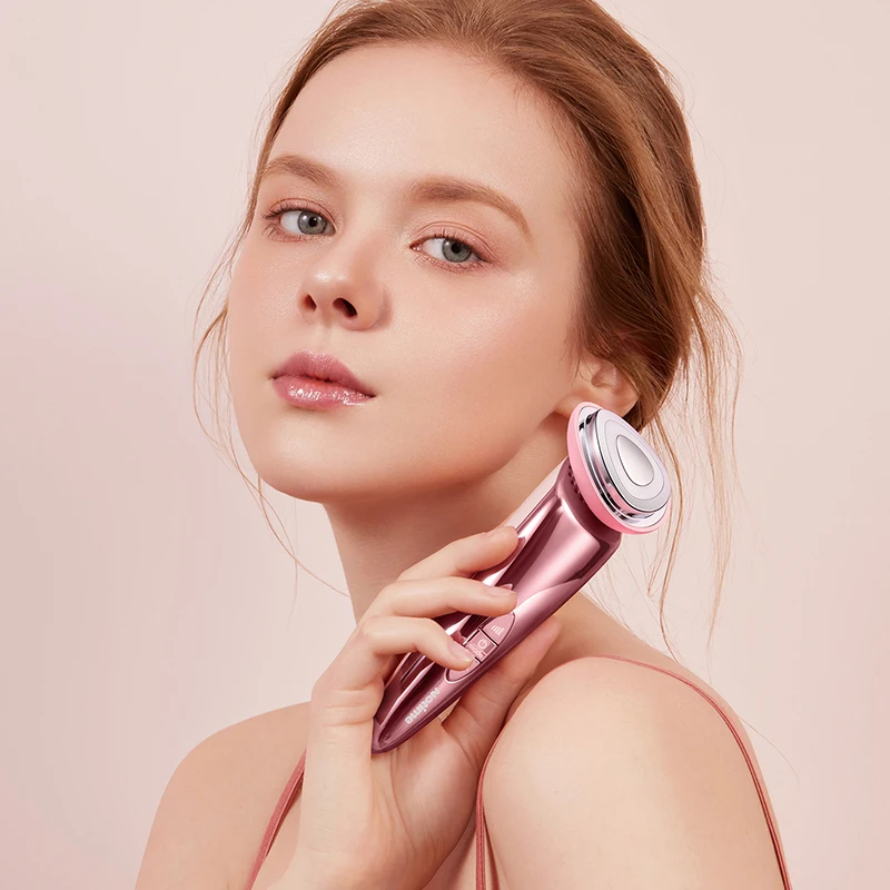 Notime Beauty Microcurrent Beauty Face Machine Led Light Pdt Wand Beauty Device Anti Wrinkle Facial Device