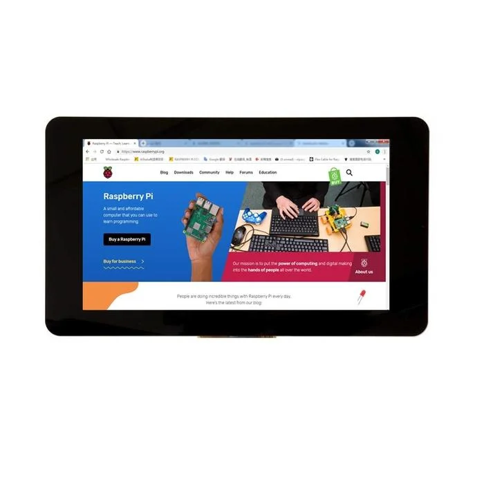 7 inch Raspbian/Ubuntu/Windows DSI mipi TFT LCD Display for control system