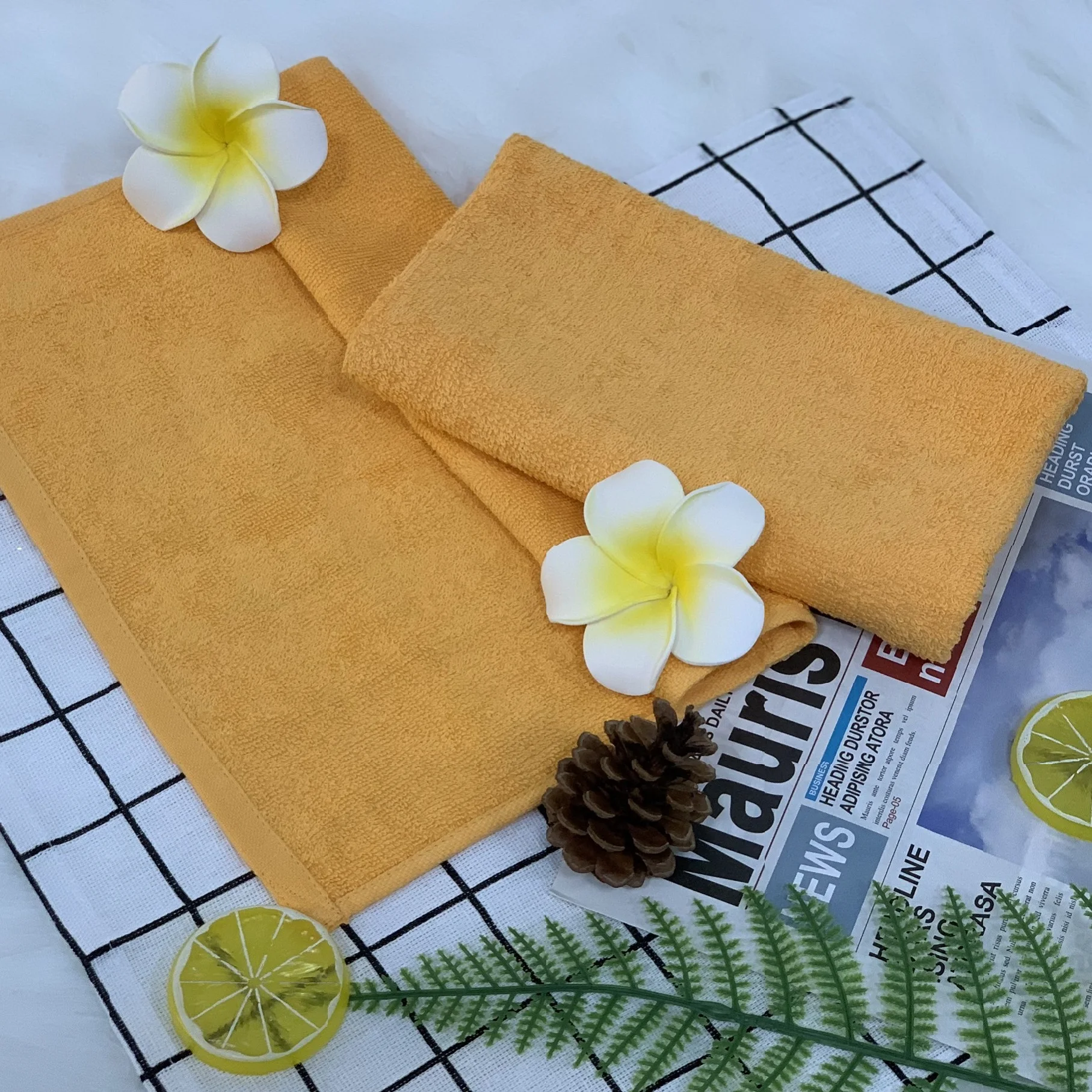 Wholesale 100% organic cotton Comfortable Affordable bath towels super soft and super absorbent towels