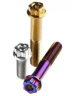 M4 M6 M8 Gr2 Gr5 Grade 2 Grade 5 Titanium alloy colour Anodized Hex Socket Drive Truss Head Machine Bolt Screw With Hole