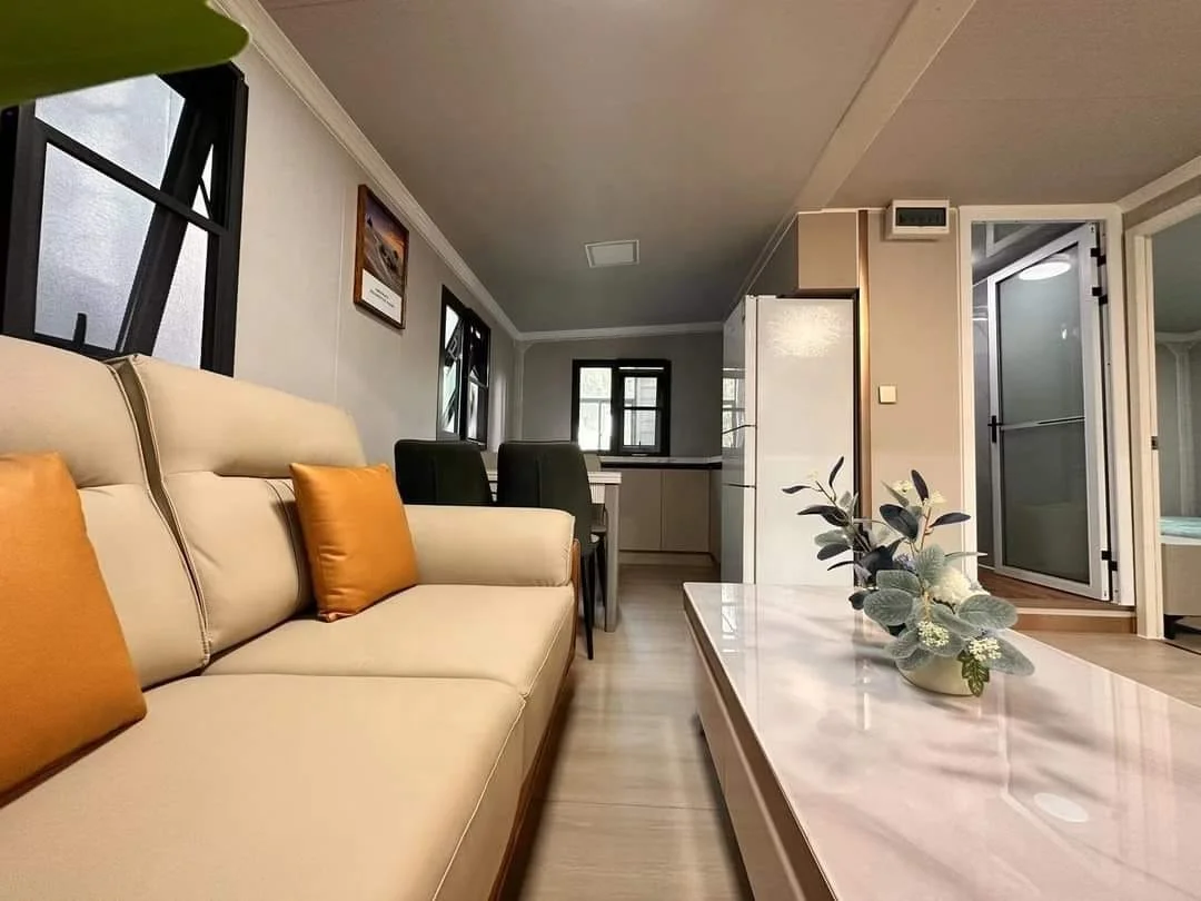 20ft 40ft Expandable Container House   It Consists Of Two Bedrooms  A Kitchen And A Wet And Dry Toilet