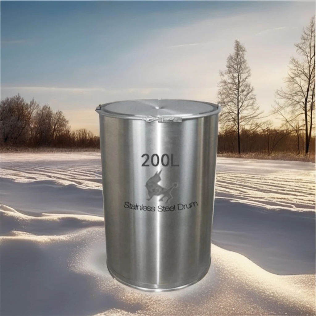 316 Food Grade Stainless Steel Drum 200 Litre Bucket