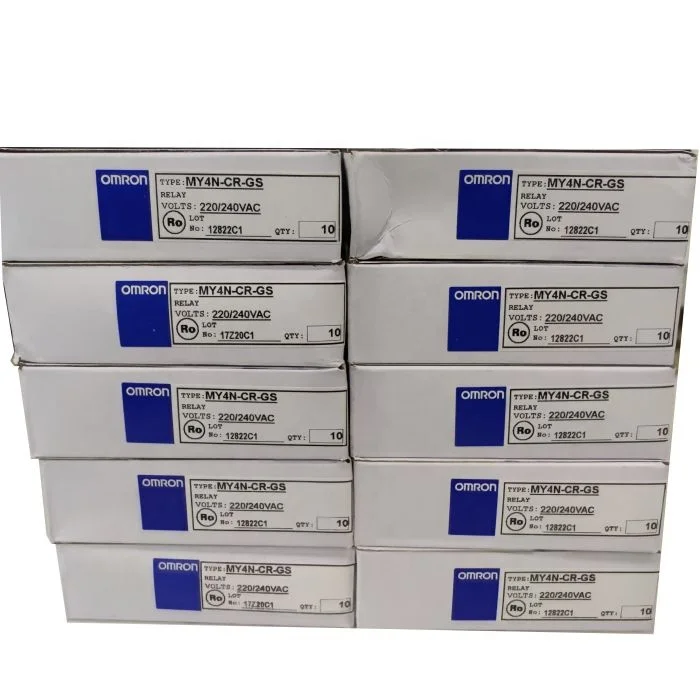 OMRON relay 220/240V AC48VDC 12VDC 110AC 24VDC  MY4N-CR-GS MY2N-CR-GS MY2N-GS