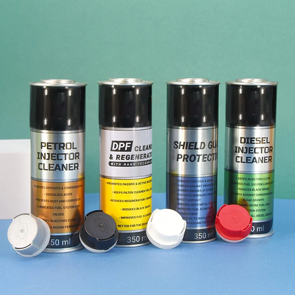 Dia 52MM 65MM Empty Fuel Treasure Additive Tin Cans Car Care Fuel Additive Tin Can