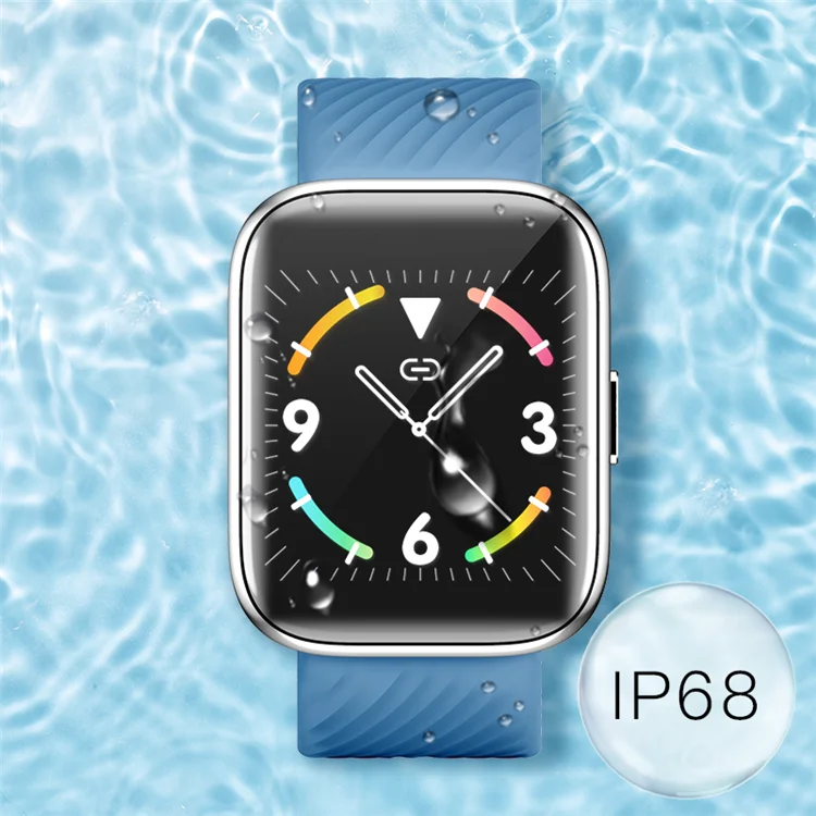  Большой 2 5D hd стеклянный экран x2 Мужские Женские сенсорные водонепроницаемые умные наручные часы Браслет фитнес-трекер