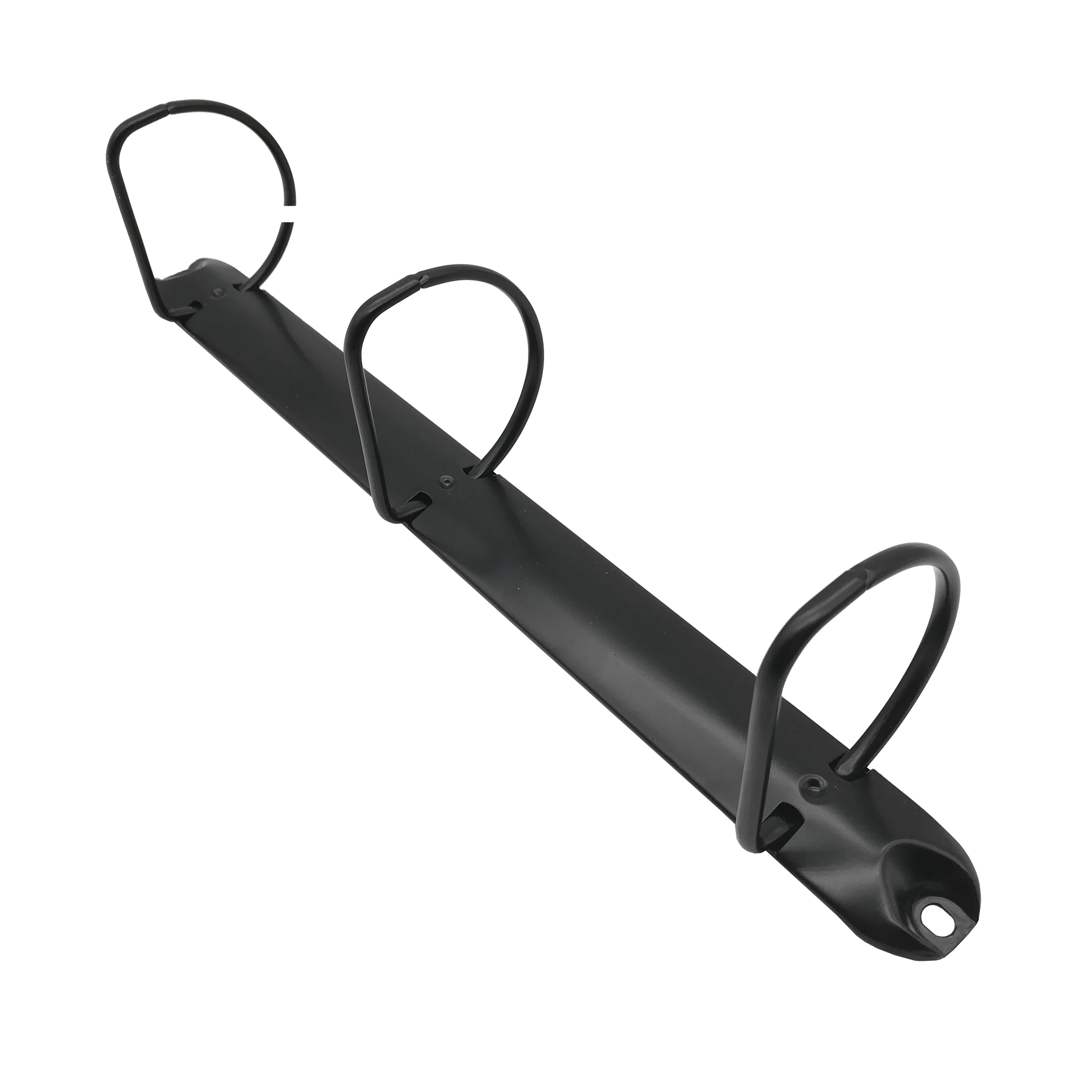 High quality  office stationery  custom colors  matte black 3 ring D ring  metal clip binder clip