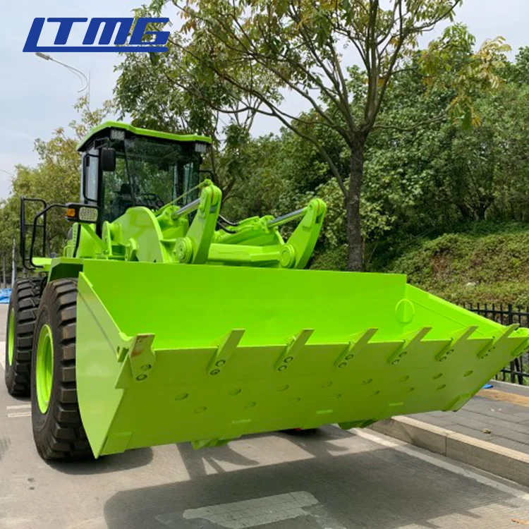 LTMG earth-moving machinery loader LT955 5 ton 5000kg cargador frontal front loader with joystick operation