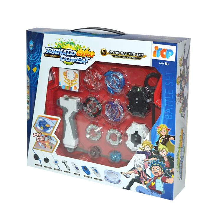 IPOP Metal Fusion Stadium GT Gyro Battle top with launcher Burst Launcher Spinning Top toys for boys