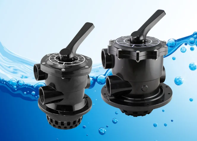 Multifunctional plastic portable swimming pool filter multiport valve