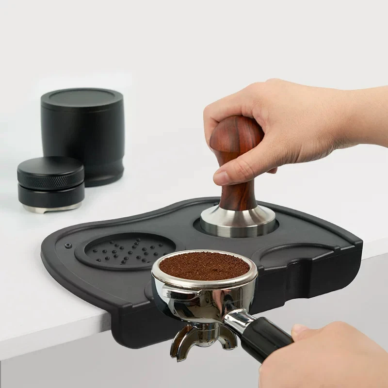 Оптовая Продажа с фабрики инструменты Barista разные стили подушечки для трамбовки эспрессо Противоскользящие силиконовые коврики кофе