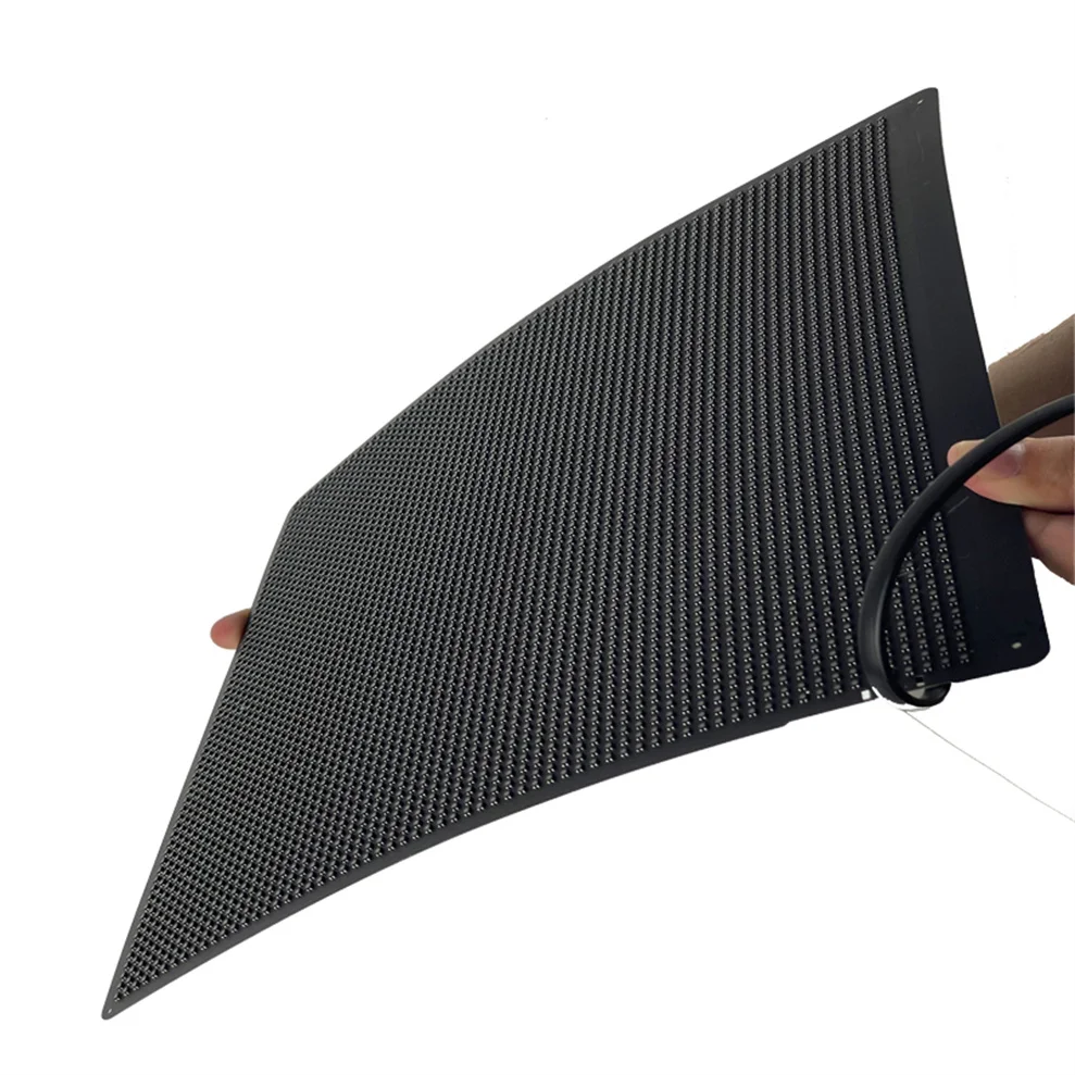 High Quality Mini Flexible Soft Screen Outdoor Led Display Billboard For Backpack Vest