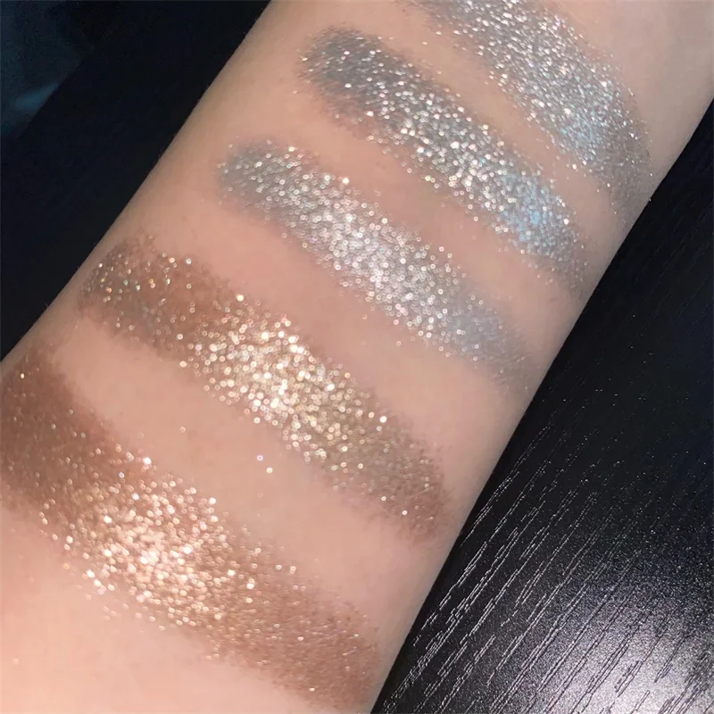 Maquillaje cruelty free duochrome eyeshadow pressed pigment holographic eyeshadow pigment private label