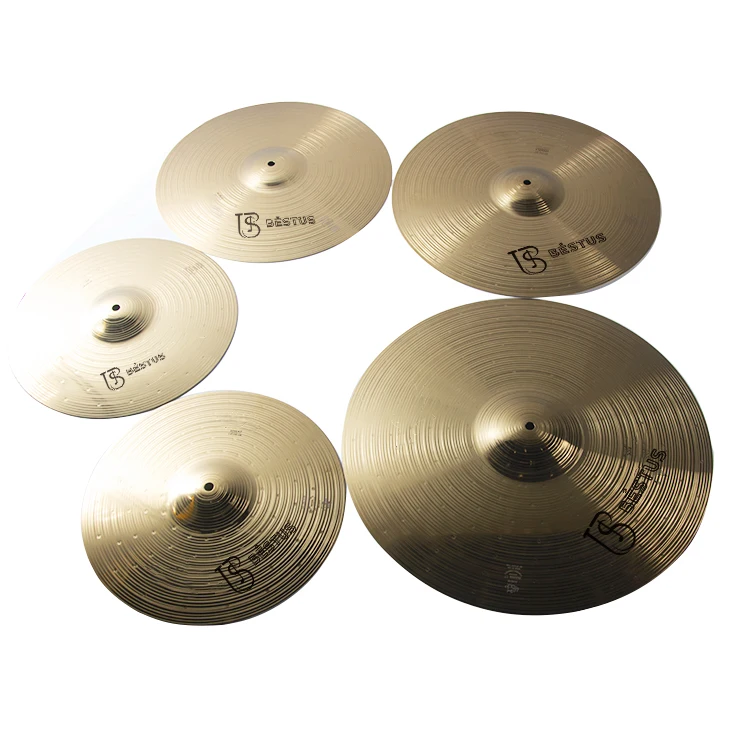BST-CP/HJ-1 Professional production of alloy cymbal set 14/16/18/20 inch cymbal set