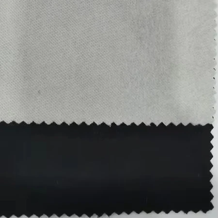 wholesale 430g TR stretch fabric for winter coat trousers skirt 80polyester 13rayon 7spandex wear-resisting stretch fabric