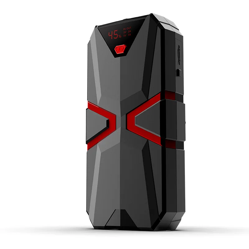 Automobile emergency starting power supply 12v 12000mAh 1200A power bank with led lights portable car jump starter