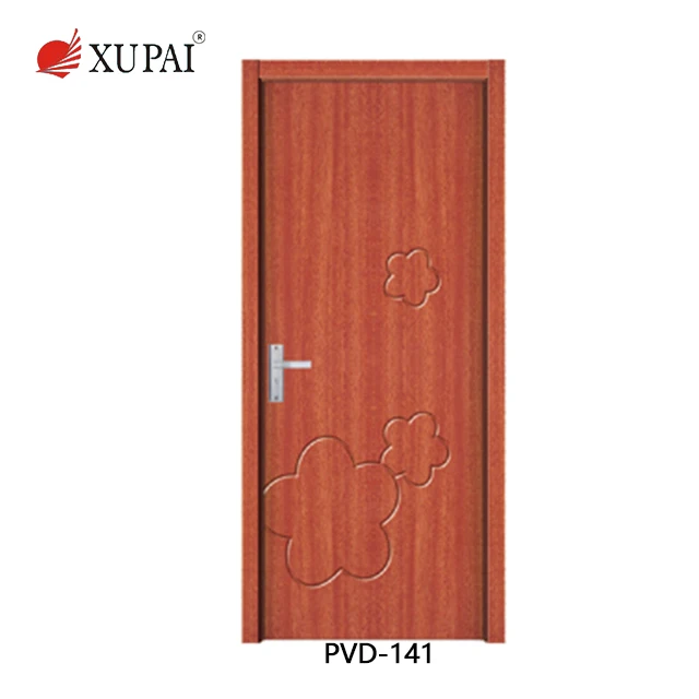 Customized size and design Walnut israel security door stanley  exterior doors pu foam infilling pvc door