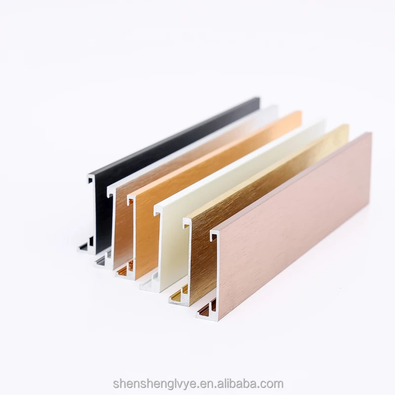 Aluminum alloy round oval various special-shaped barber mirror metal profiles custom decorative picture frame lines