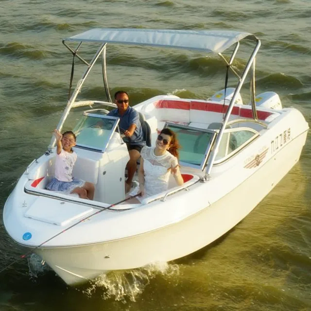 CE approved 6.2m fiberglass fishing yacht boat hull for sale
