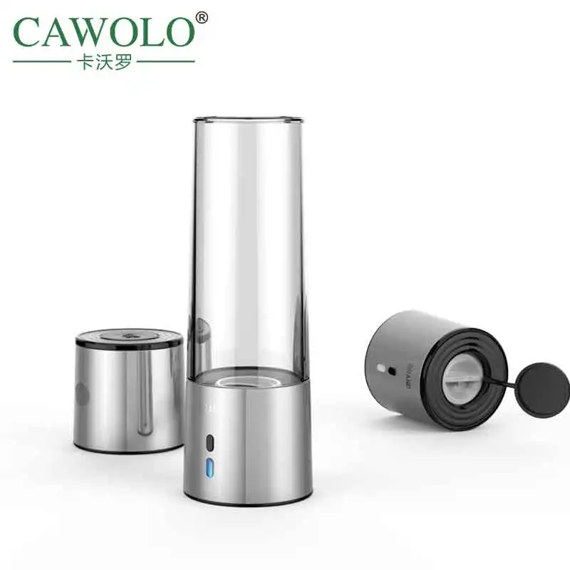 2022 new arrivals portable hydrogen rich water bottle h2 water machine