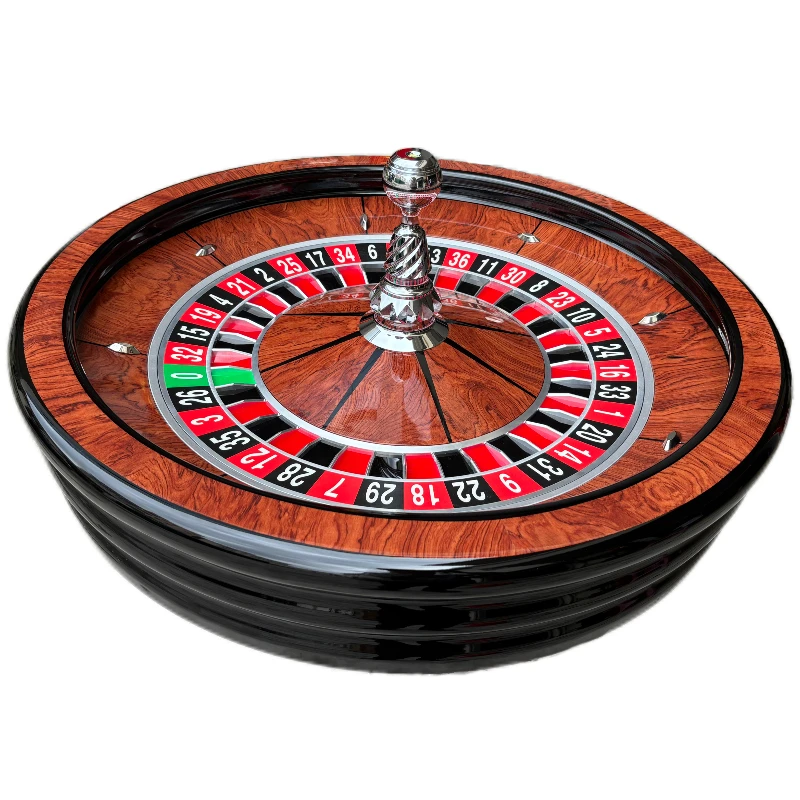 DG RUITEN Optional Configuration Luxury High-quality Solid Wood Professional 32 Inch Roulette Wheel for Casino