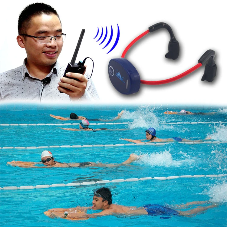 H902 Mobile Stereo Underwater Sports 7 Channels Communication Receiver Bone Conduction Headset