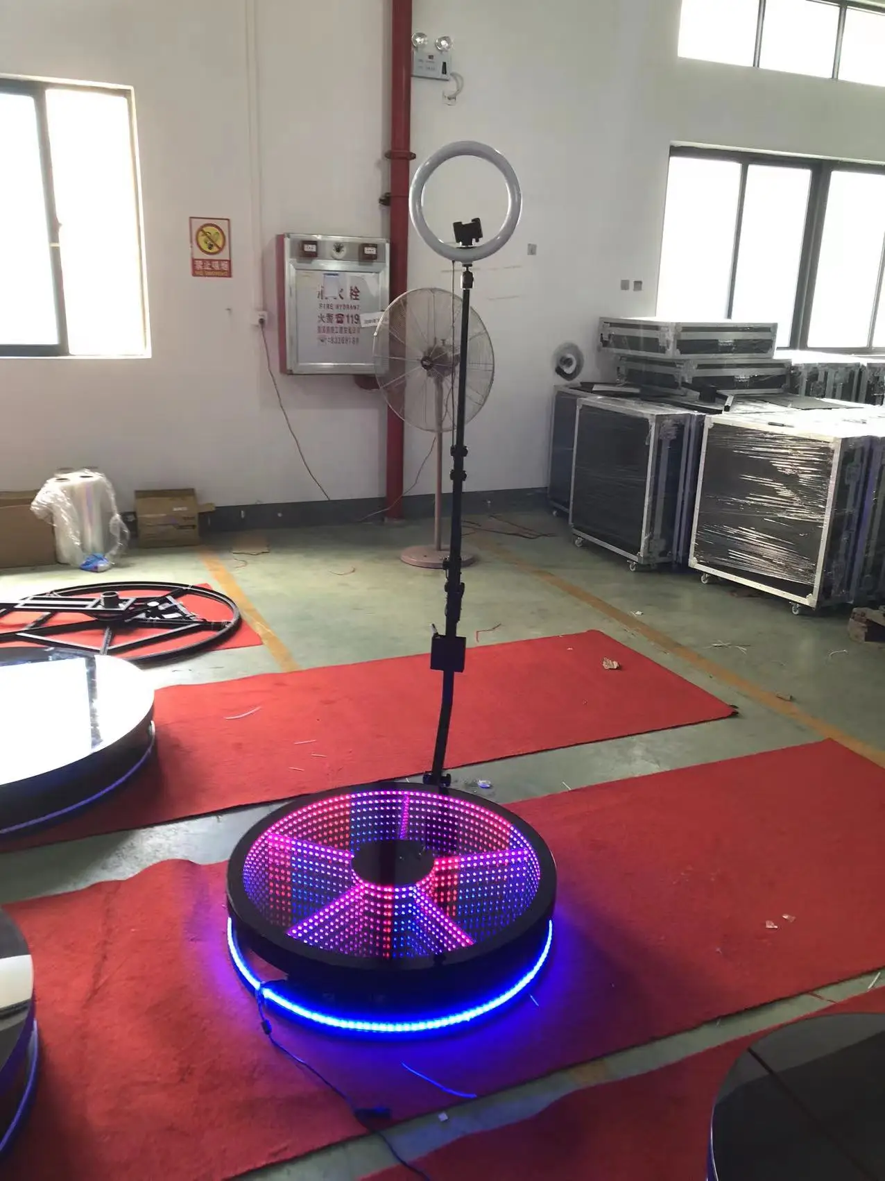 Factory Price Glass Platform Automatic Photo Booth Slow Motion Portable 360 Photo Booth 360 Photo Booth Machine