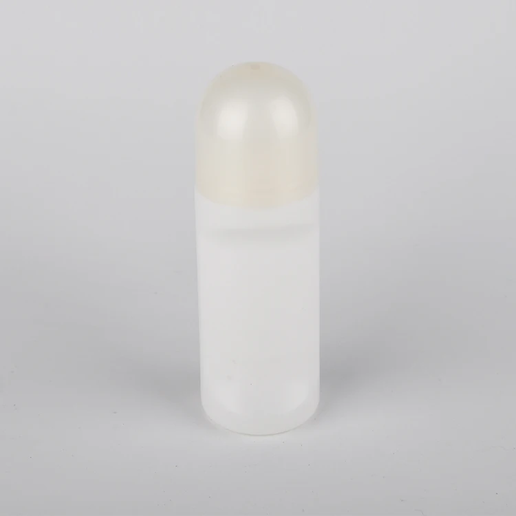 High Quality 30ml 50ml 60ml 80ml Empty HDPE Plastic Essential Oil Roll On Ball Bottle Deodorant Containers Cosmetic Packing