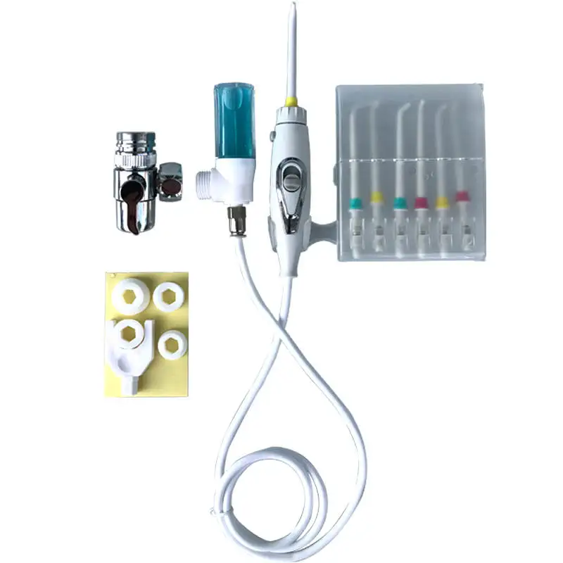 most sold product water flosser faucet dental irrigator tooth dental water pick pump water faucet mouth cleaner