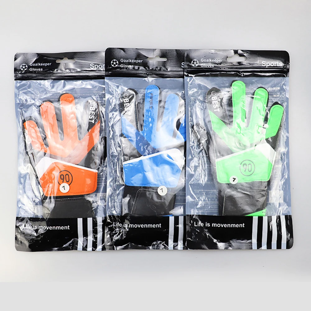 Высококачественные удобные защитные перчатки вратаря для рук SPU092, футбольные перчатки, детские перчатки для вратаря