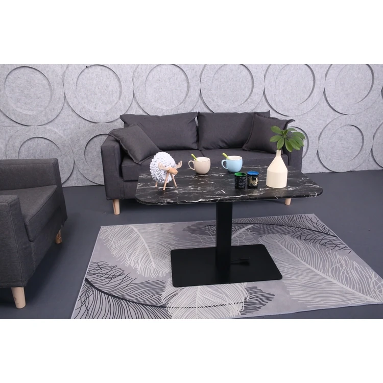 High Quality Wholesale Cheap Small Modern Marble Style Coffee Tables for Business Hall