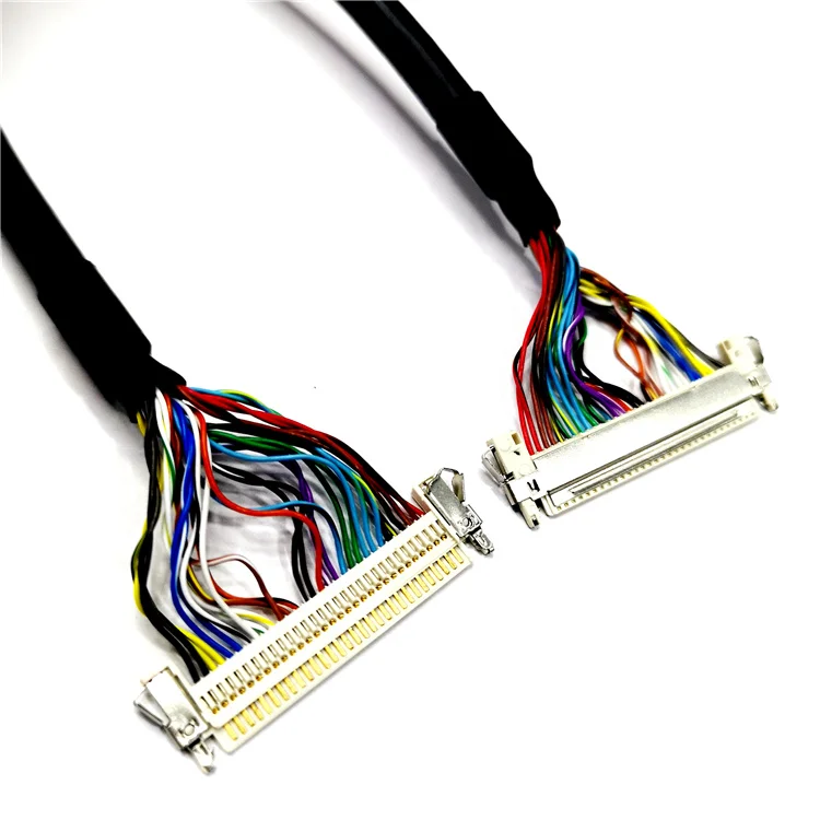 Teveik  30Pin 40 Pins JAE I-Pex Display Lvds Cable  lvds cable assembly