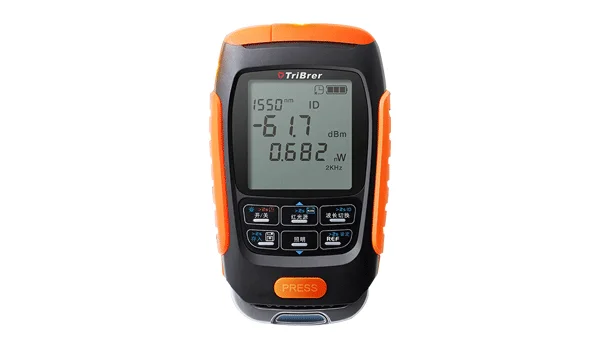 TriBrer 4in1 Li-lion Battery Optical Power Meter Visual Fault Locator Network Cable tester 1mw 15mw 30mw VFL