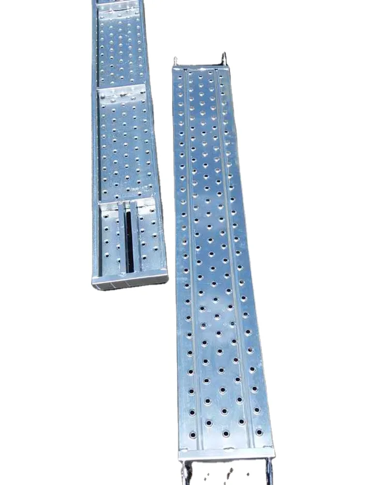 galvanized scaffolding steel plank perforated work board with hook