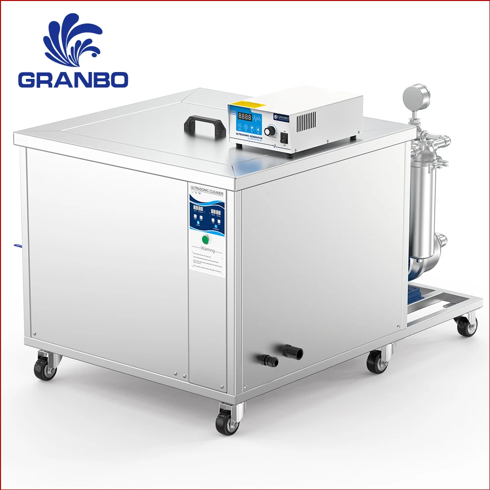 New Industrial Ultrasonic Cleaning Machine Automotive Engine Parts Efficient Electric Oil Decontamination Filter System