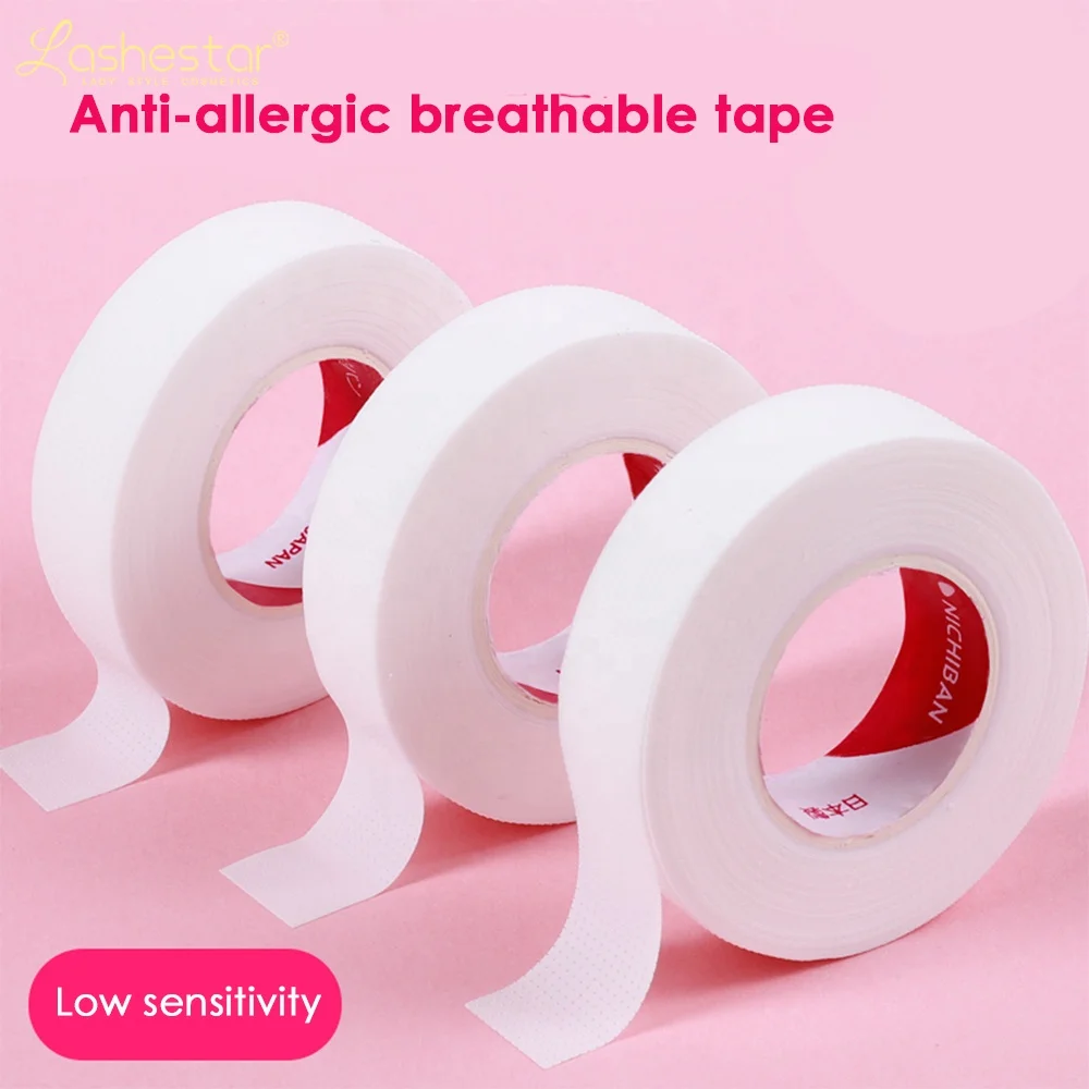 koreaneyelash extensions glue Eyelash Extension PE Micropore Breathable Tape Lash Adhesive Tape Glue Tools