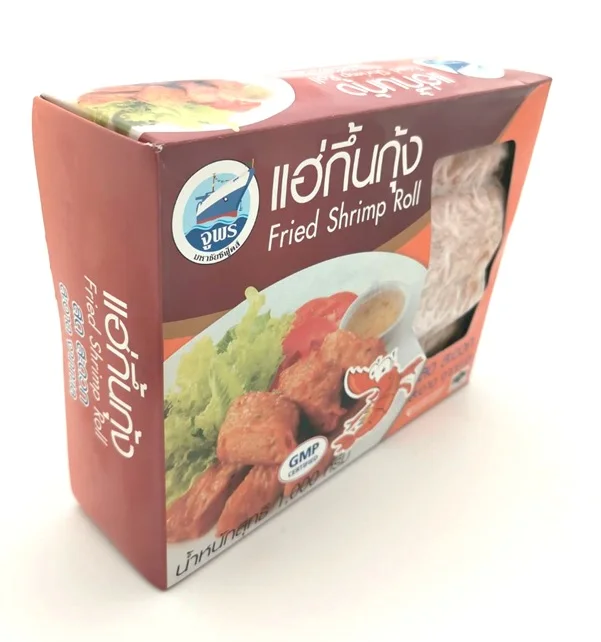 The Premium Quality of Roll Fried Seafood Snacks Shrimp from Thailand by JUPORN MAHACHAI
