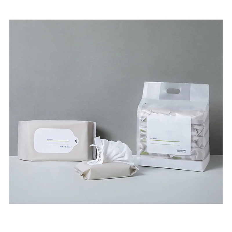 OEM Customization Accepted Pet Paws Cleaning Wet Wipes After Dog Walking Cleaning Wipes