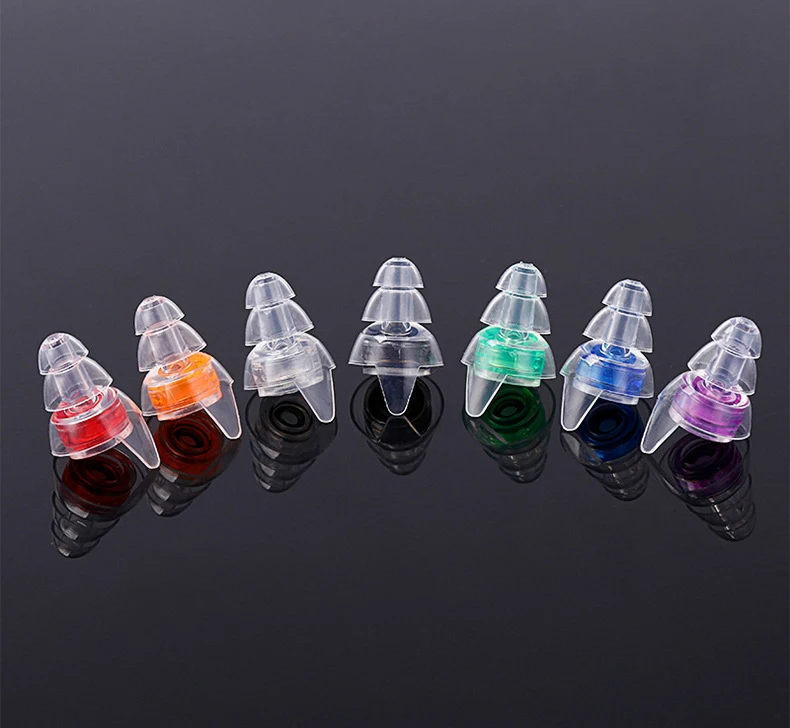 Силиконовые затычки для ушей с шумоподавлением сна