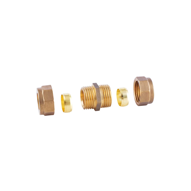 
Compression fitting for copper pipe 