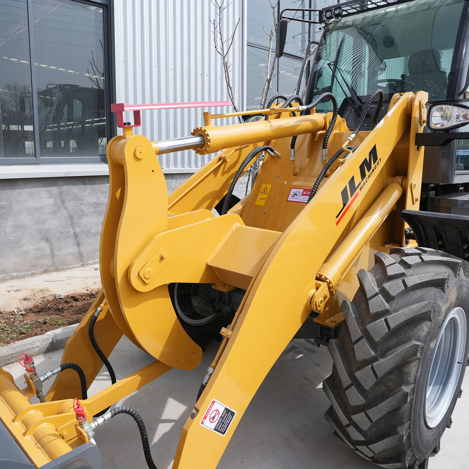 1 ton 2 ton 3 ton JIELI Wheel loader with remote monitoring system  made in CHINA
