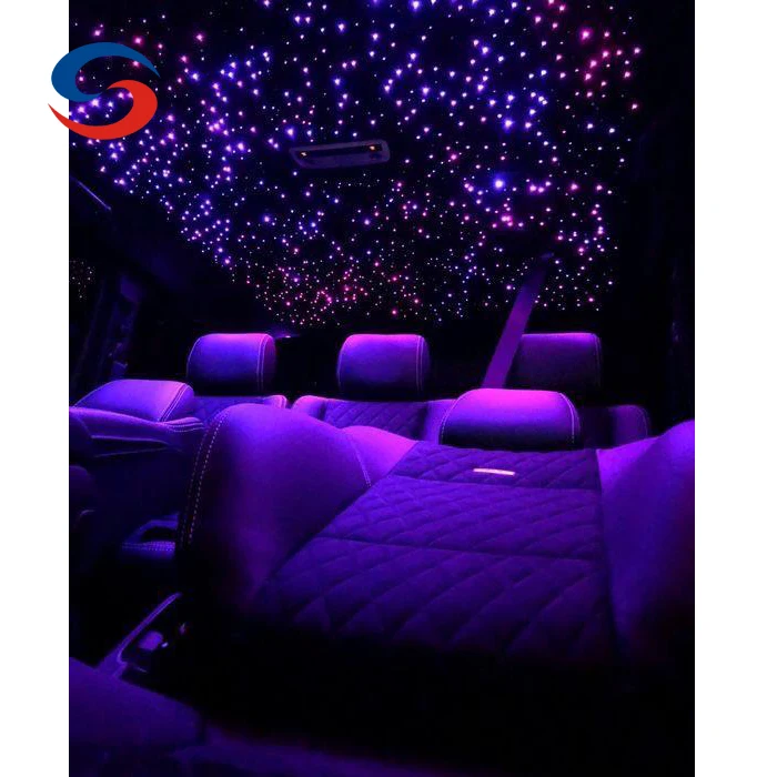 16W RGBW Twinkle led Fiber Optic Lights APP Control Star Ceiling Light projector fiber optic ceiling lights star kit