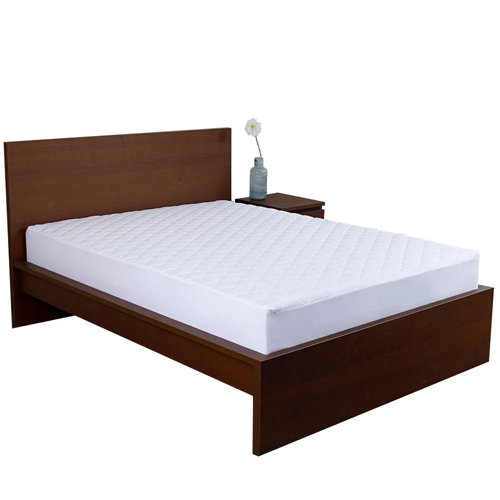 Hotel knitted waterproof Fitted Sheet custom 120g polyester hospital mattress cover water proof mattress Protectors