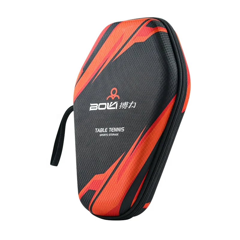 Boli New Design Waterproof Table Tennis Racket Hard Bag Covers For 2 Racket