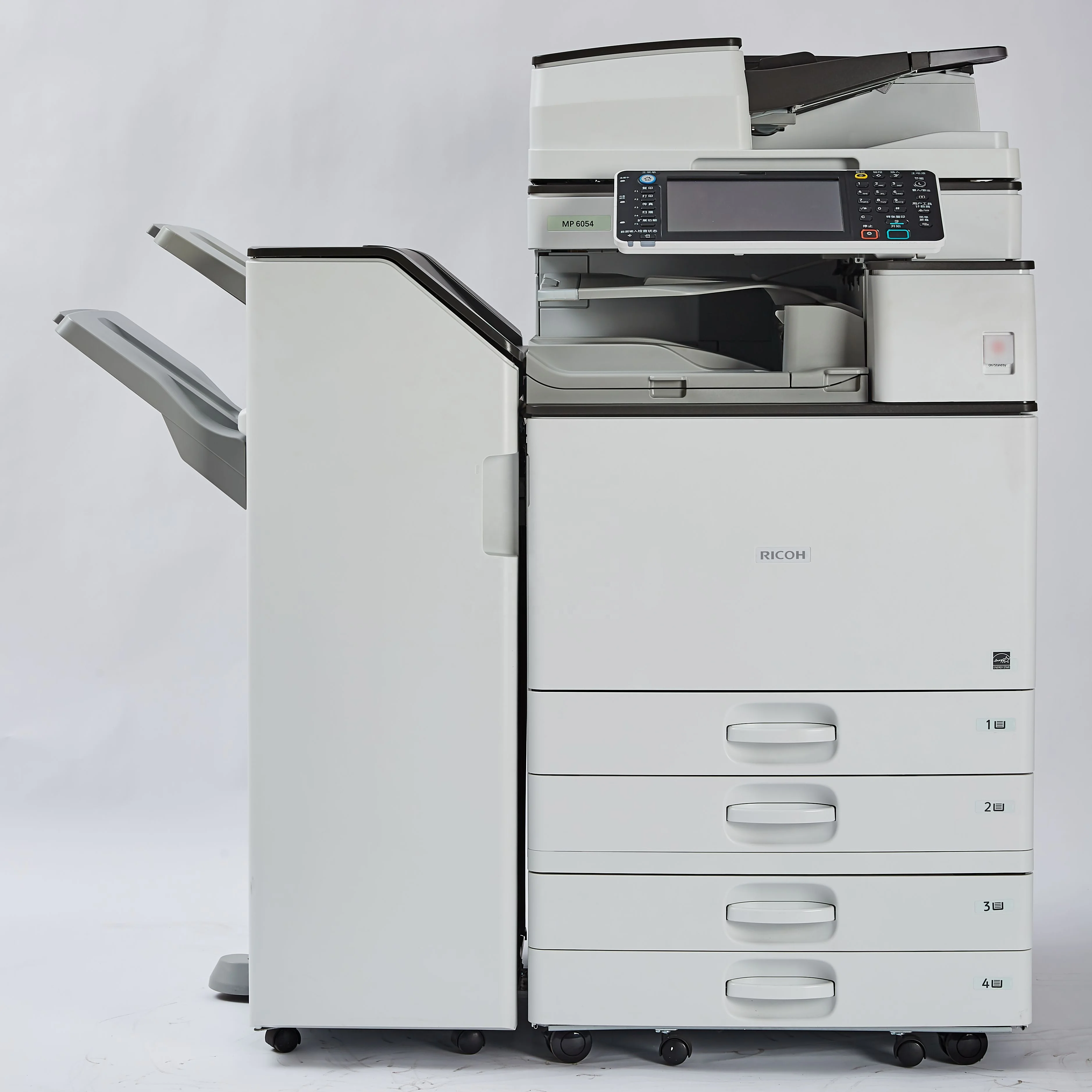 Monochrome A3/A4 refurbished multi-function copier Ricoh MP-3554 printer copier Medium Speed