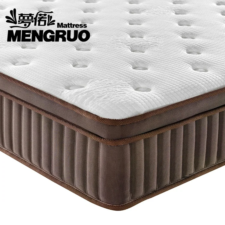 Factory price cheap hotel bedroom furniture memory foam bonnell orthopedic mattress queen size spring mattress