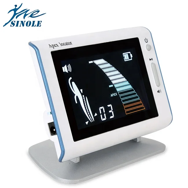 Sinole dental apex locator with 4.5 inch LED screen