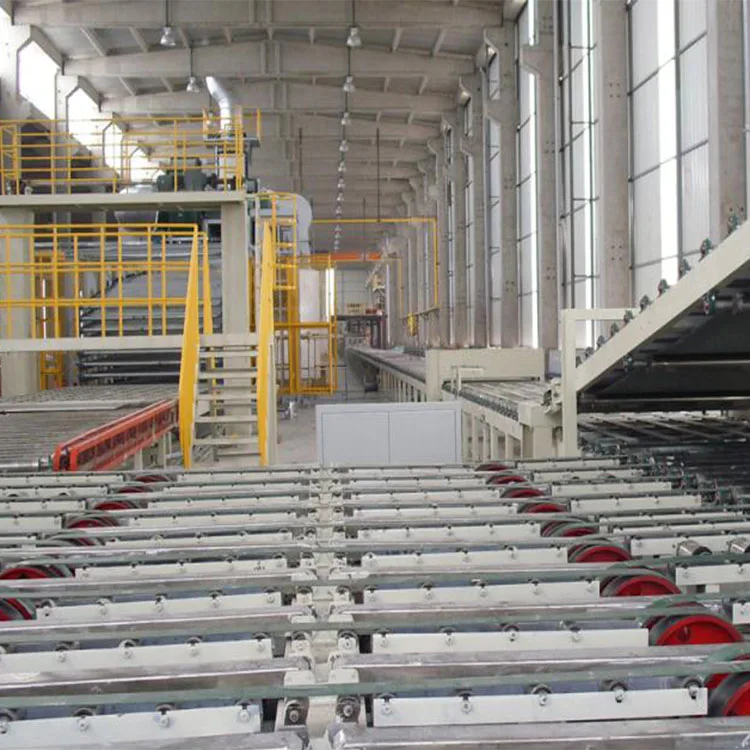 High Productivity Easy Maintenance And Upkeep Gypsum Wall Ligne De Production De Plaques De Platre Plasterboard Production Line