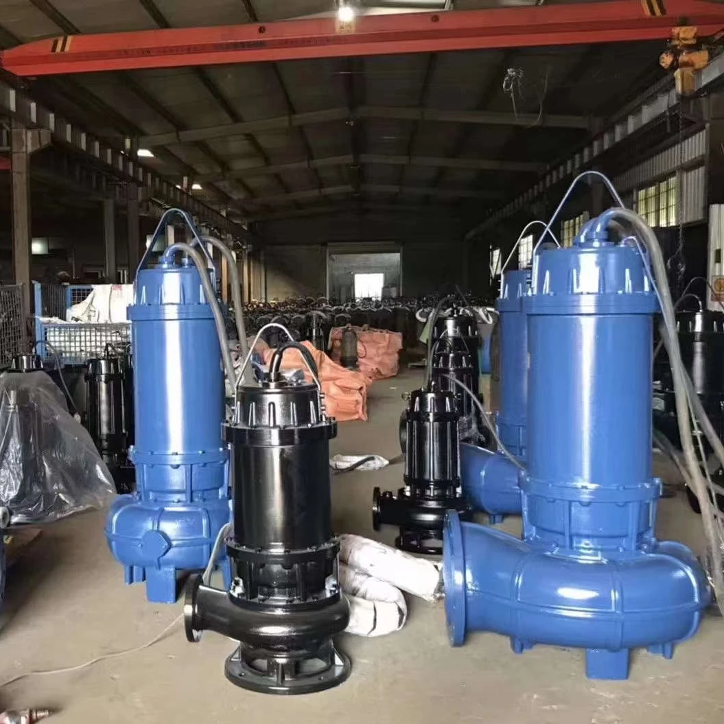 Submersible Dirty Water Sewage pump electric dirty water submersible sewage cutter pump